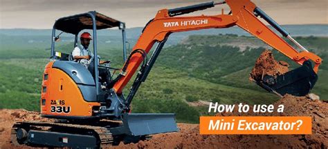 building a mini digger|how to operate a mini excavator.